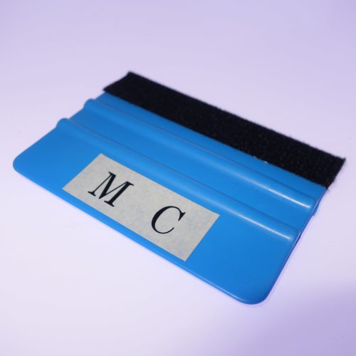 MC Blue Squeegee with One Side Felt